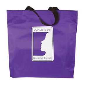 Nylon Tote w/Gusset (13"x14"x3") 1