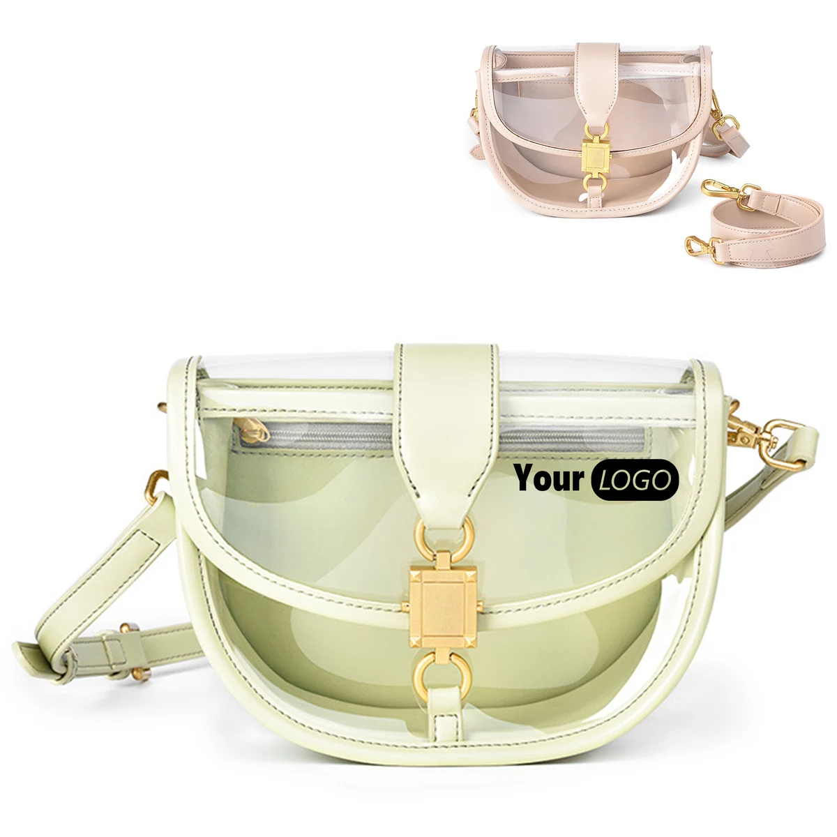 Pvc See-Through Jelly Clutch Bag 1