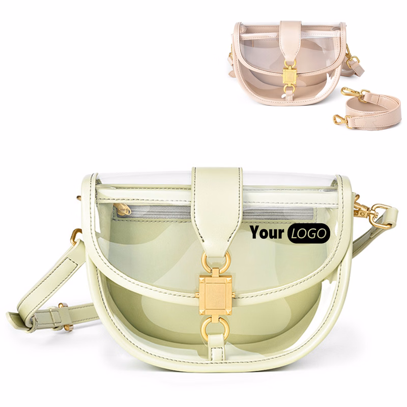 Pvc See-Through Jelly Clutch Bag