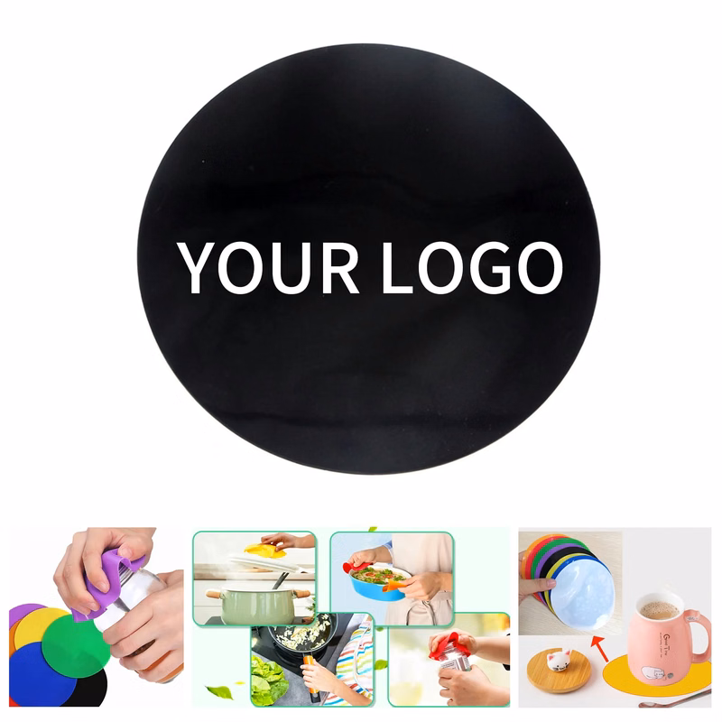 3.54 Inch Silicone Coaster for Jars or Daily Beverage Use