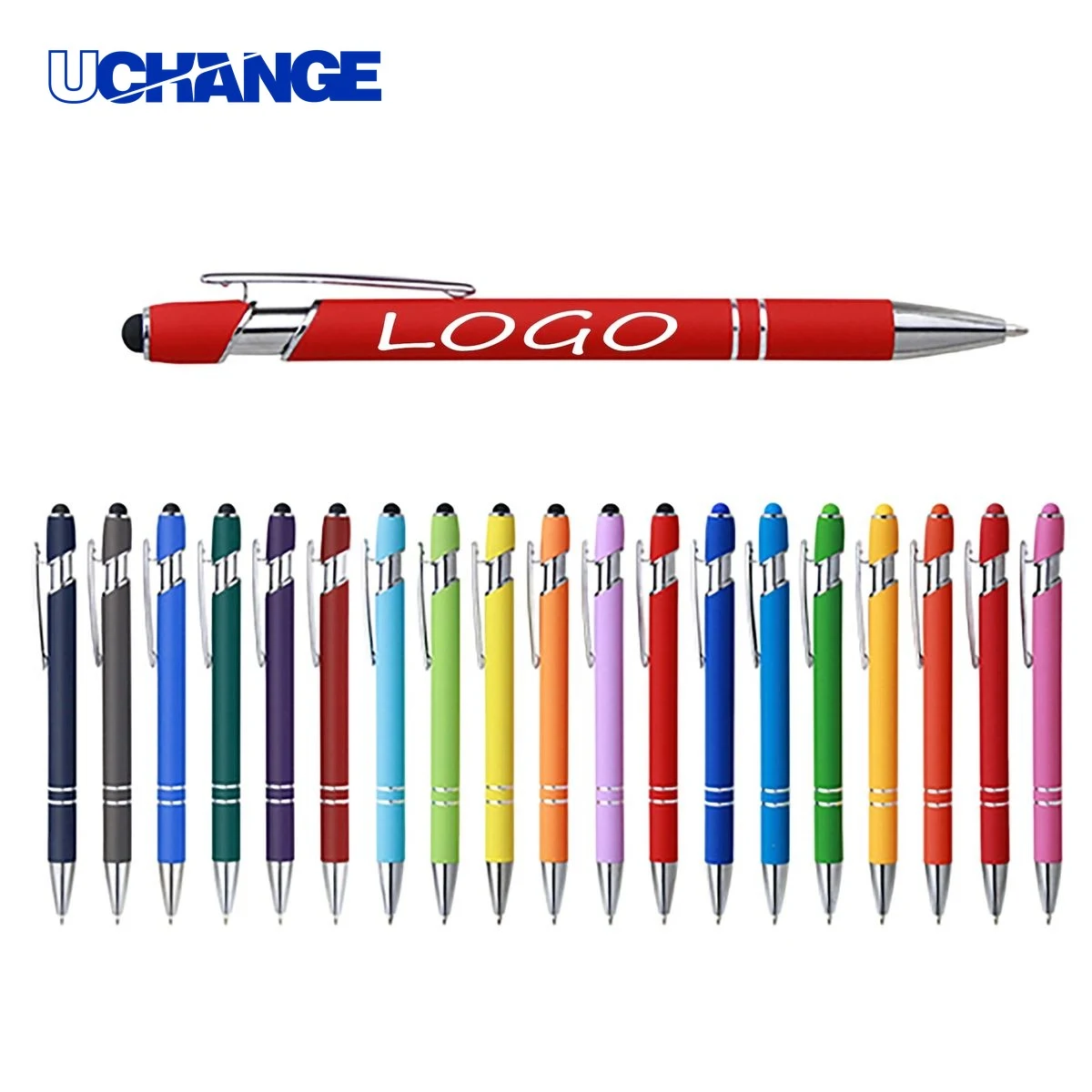 Multi Color Metal Touch Screen Ballpoint Pen for Tech 1