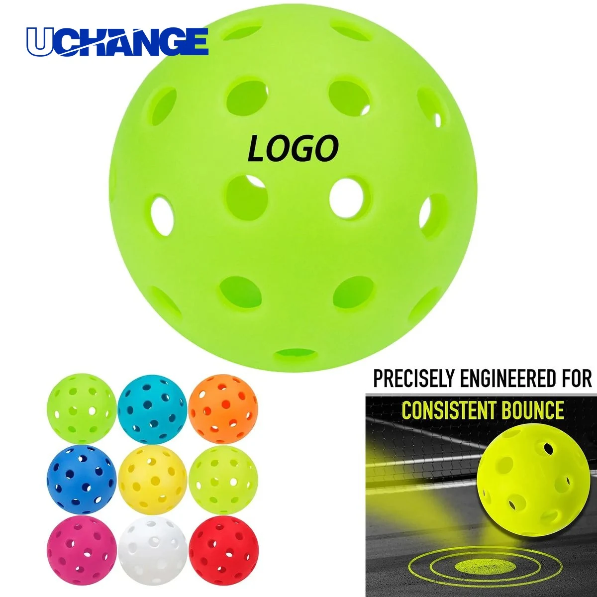 Pickleball Balls Practice & Competition Set for Outdoor Courts & Training 1