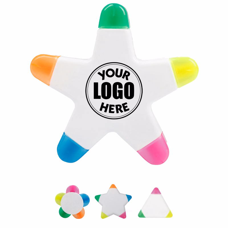 Star Shape Triangle Marker Pen