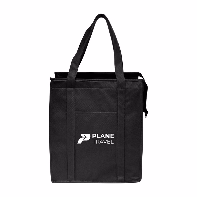 Stay Cool Non-Woven Insulated Tote Bag (2 Color Imprint)