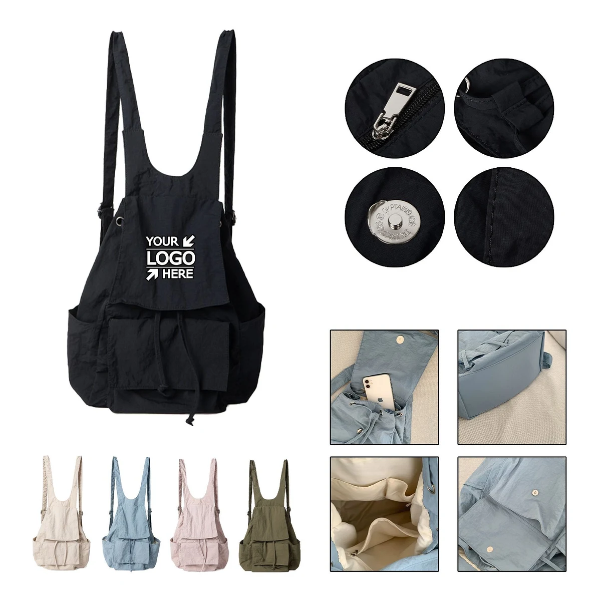 High Quality Nylon Backpack 1