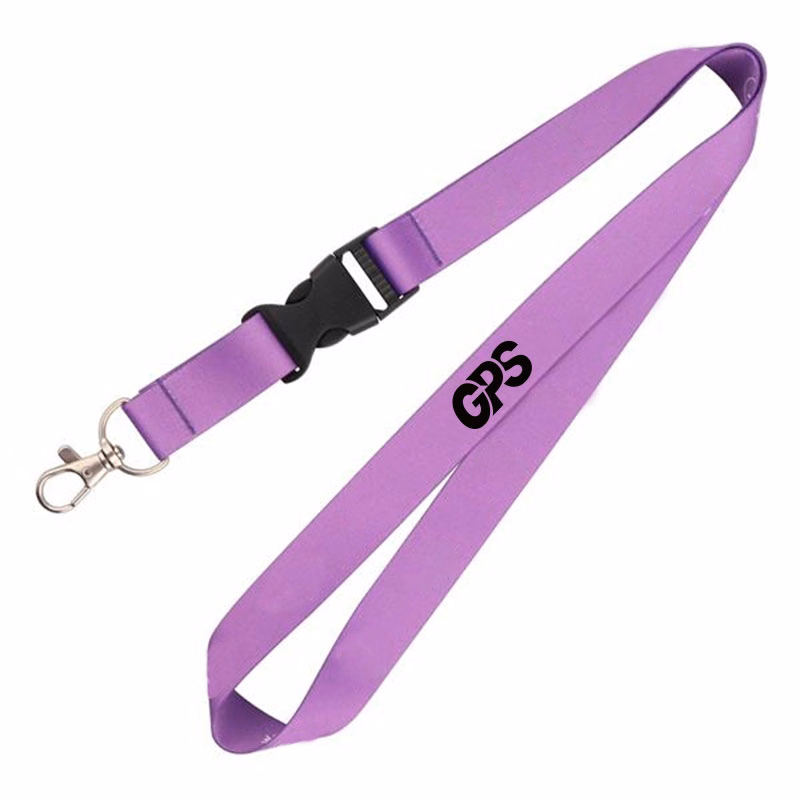 3/4" Full Color Dye Sublimated Lanyard with Detachable Buckle