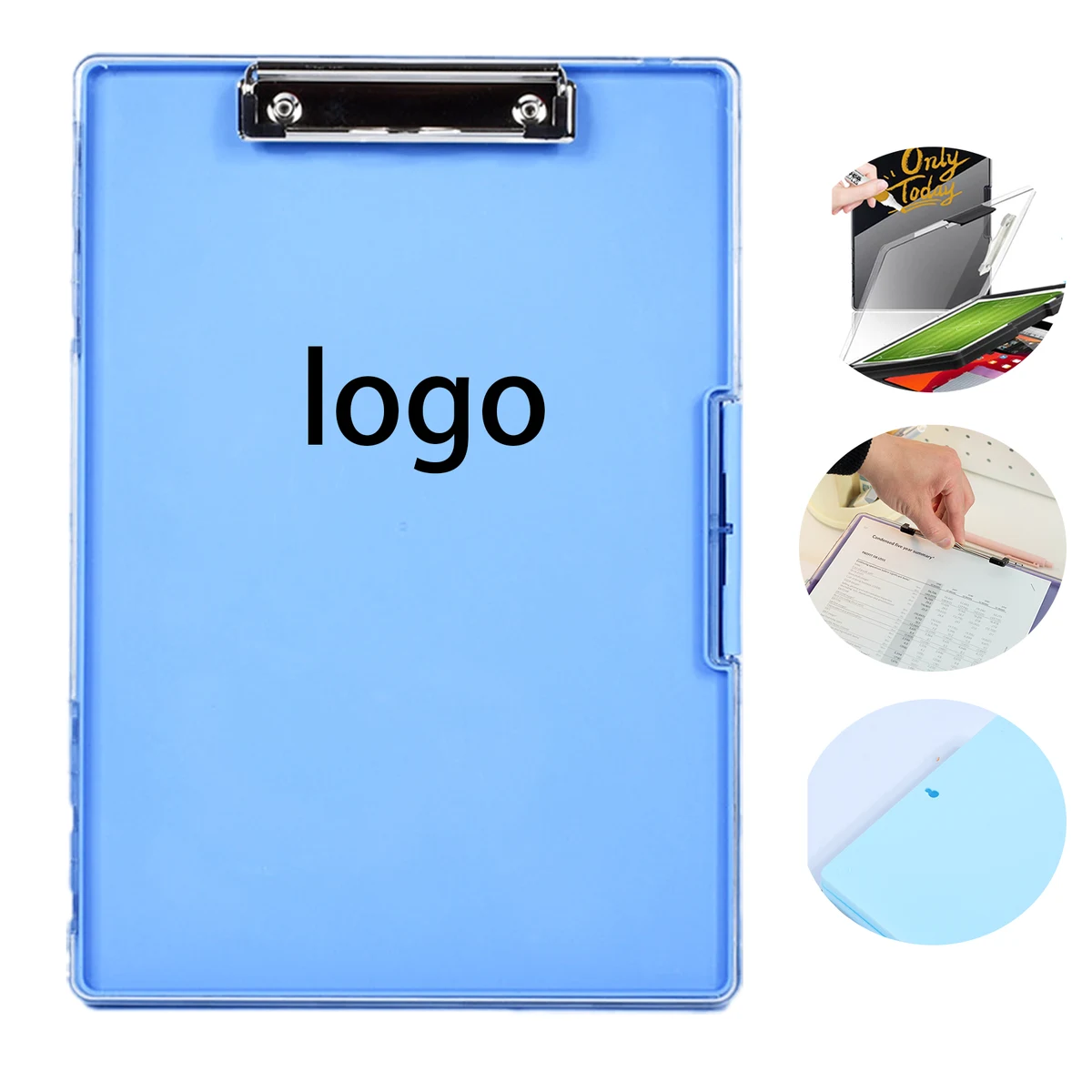 Transparent File Storage Box 1