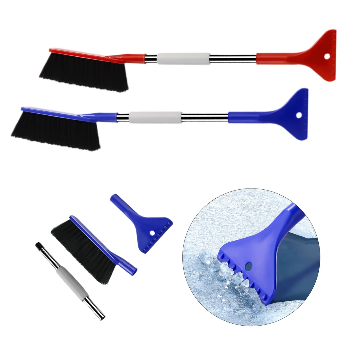 Car Snow Removal Brush Scraper 1