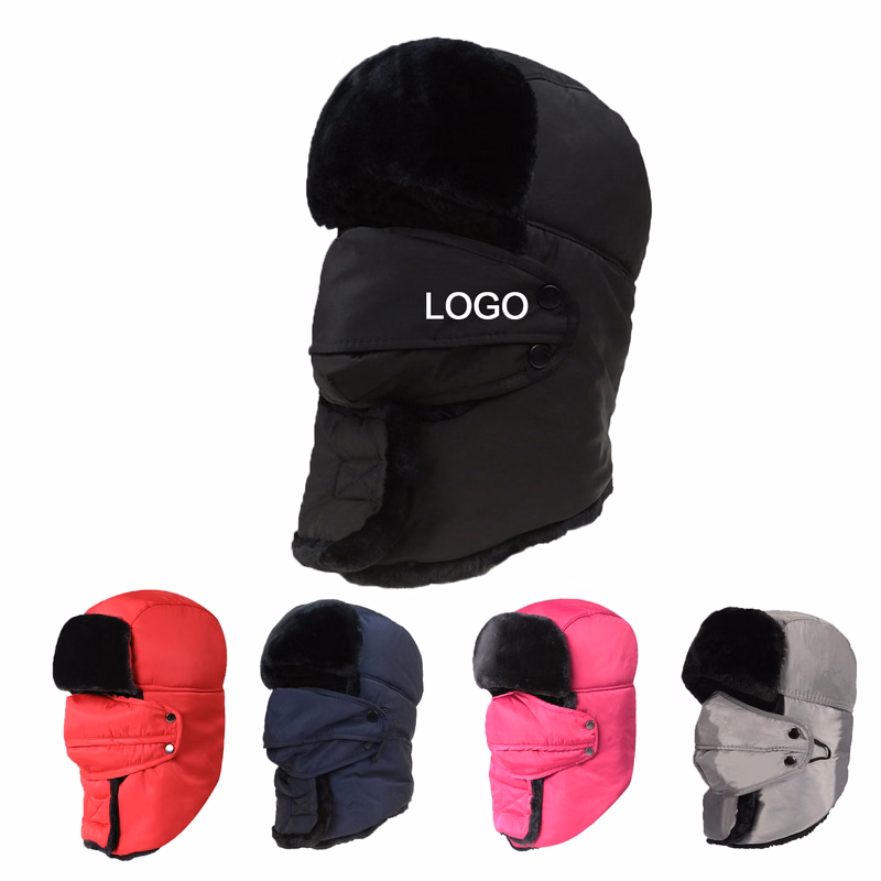 Winter Windproof Trapper Hat With Mask
