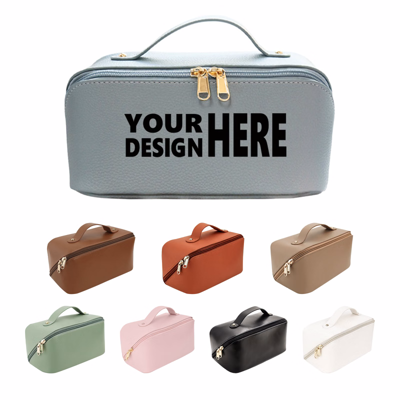 Portable Makeup Case Women's Handheld Toiletry Organizer Bag