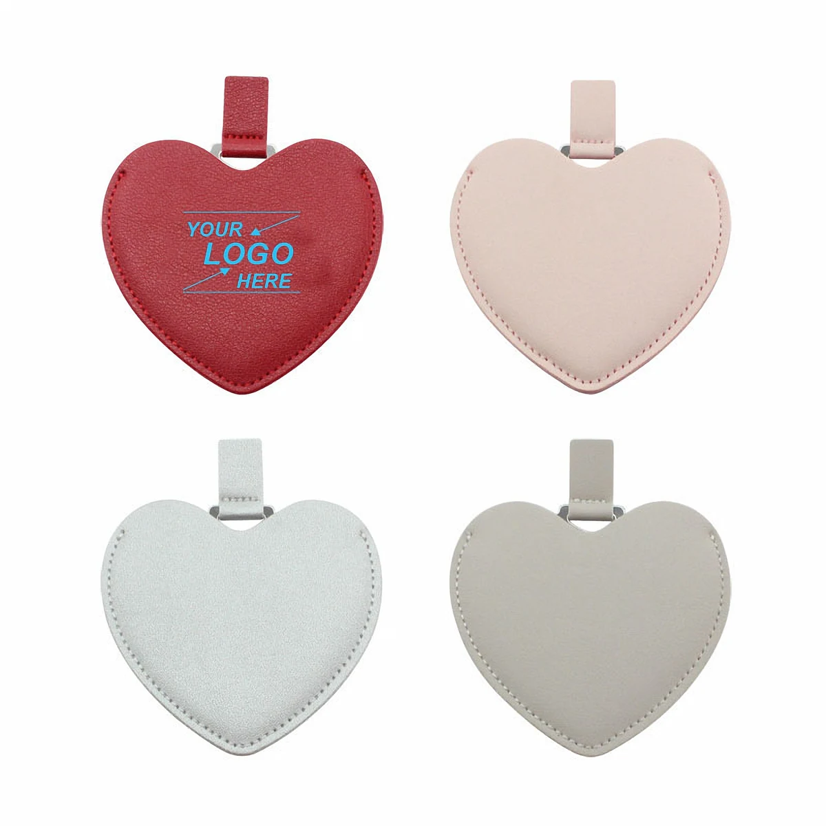 Travel Makeup Mirror with PU Leather Case 1