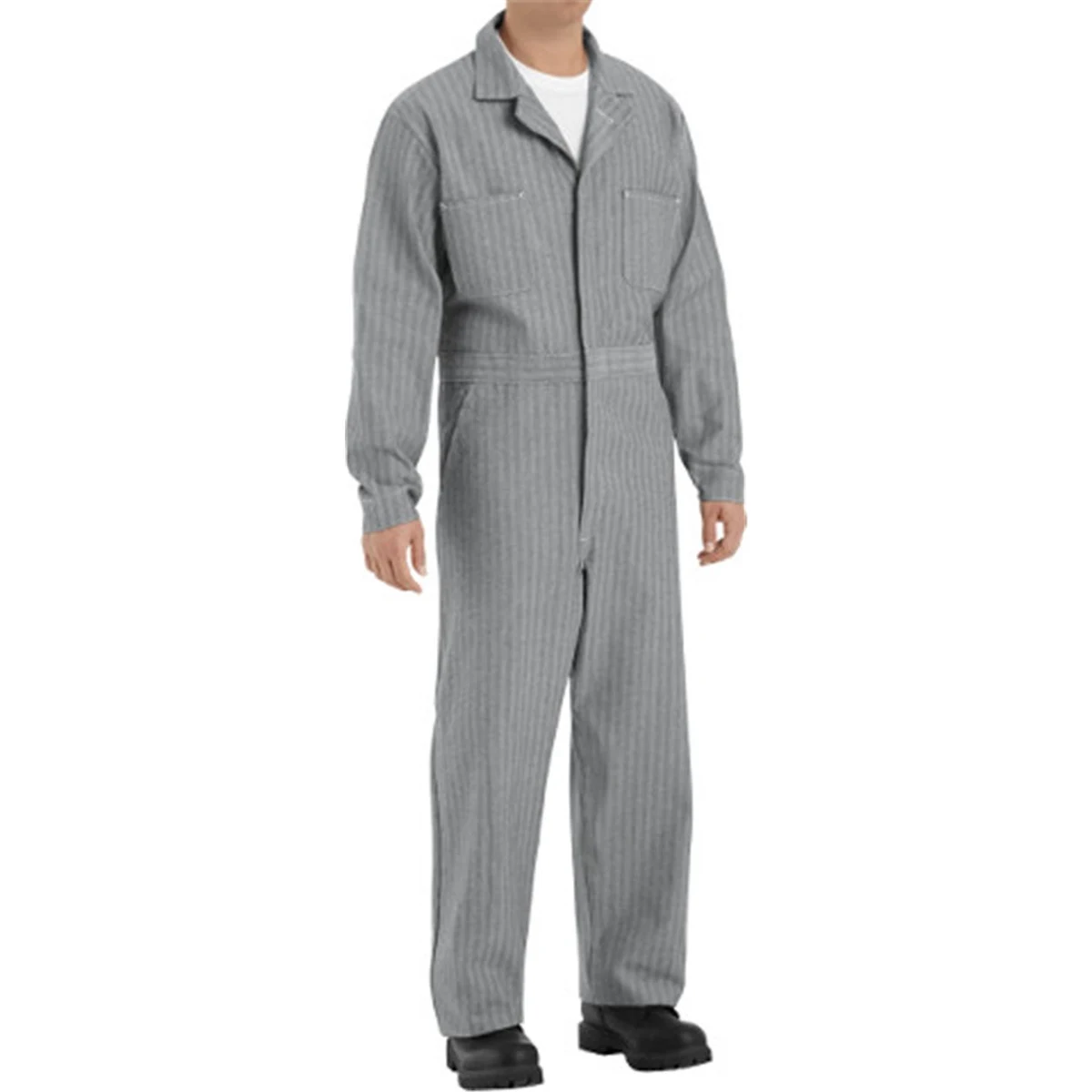 Men's Button-Front Cotton Coverall - CC16 1