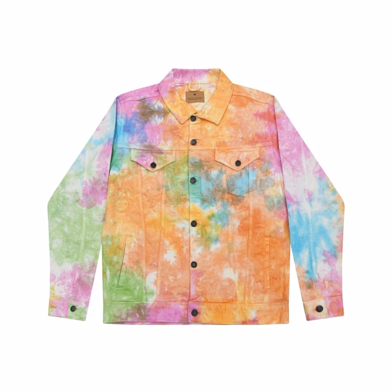Tie-Dye Unisex Denim Jacket