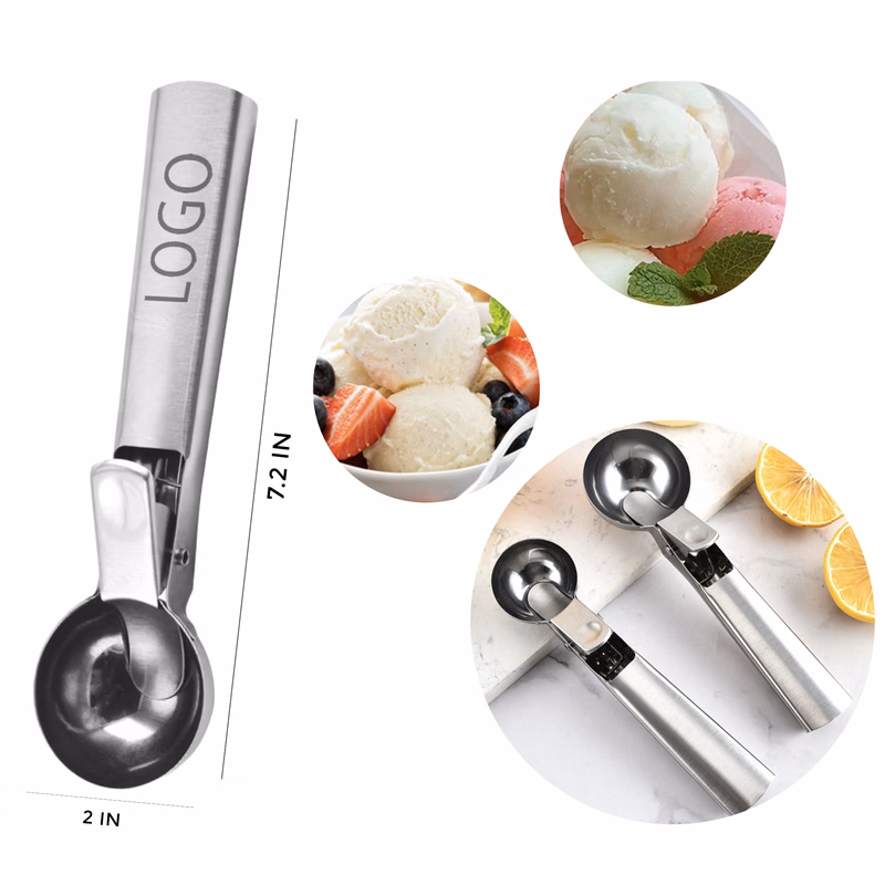 MOQ 10 PCS Stainless Steel Ice Cream Scoop