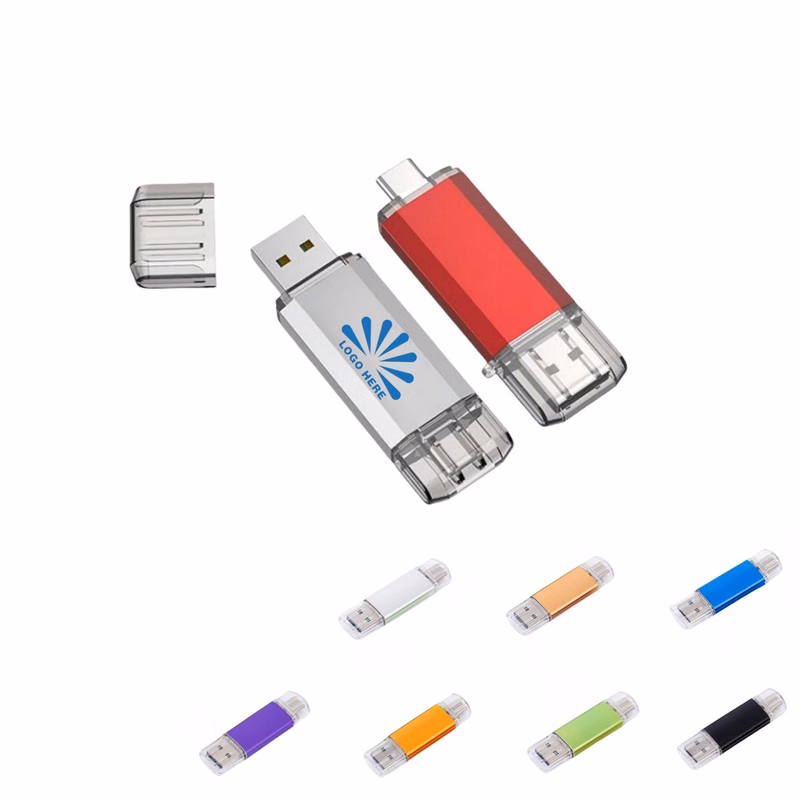 4GB 2 In 1 USB C And Type C Flash Drive