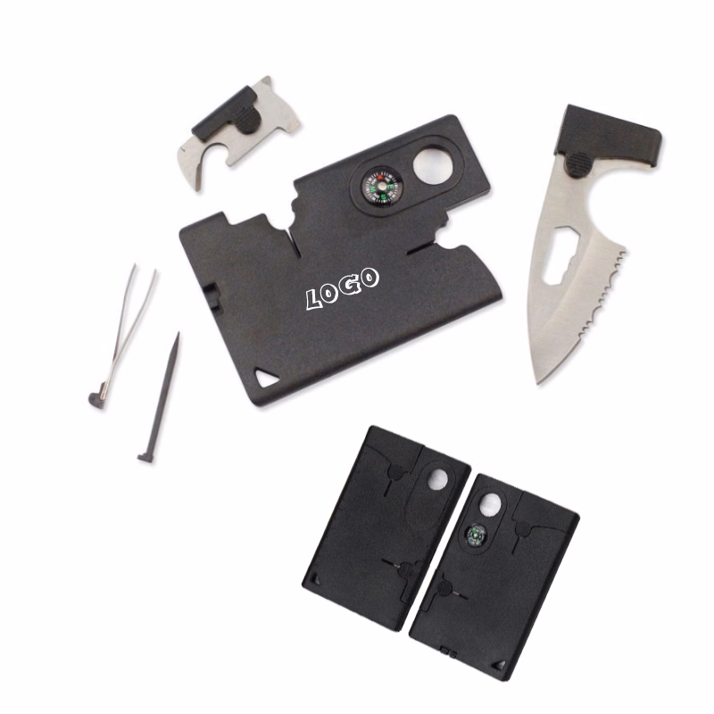 18 in 1 Emergency Survival Tools Card