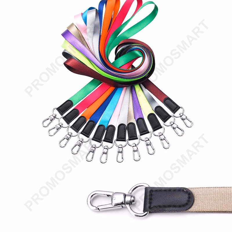Polyester Solid Color Lanyard