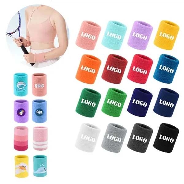 Outdoor Sports Sweat-Absorbing And Breathable Wrist Guards for Outdoor, Fitness and Travel 1