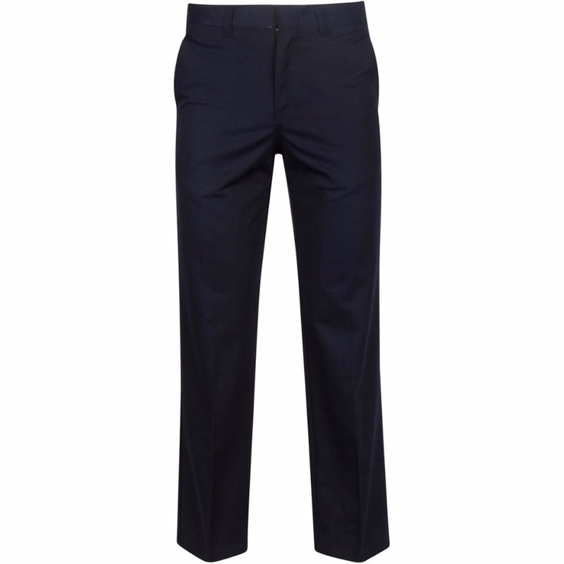 Girls' Uniform Pants - Navy Size 5 Adjustable Waistband