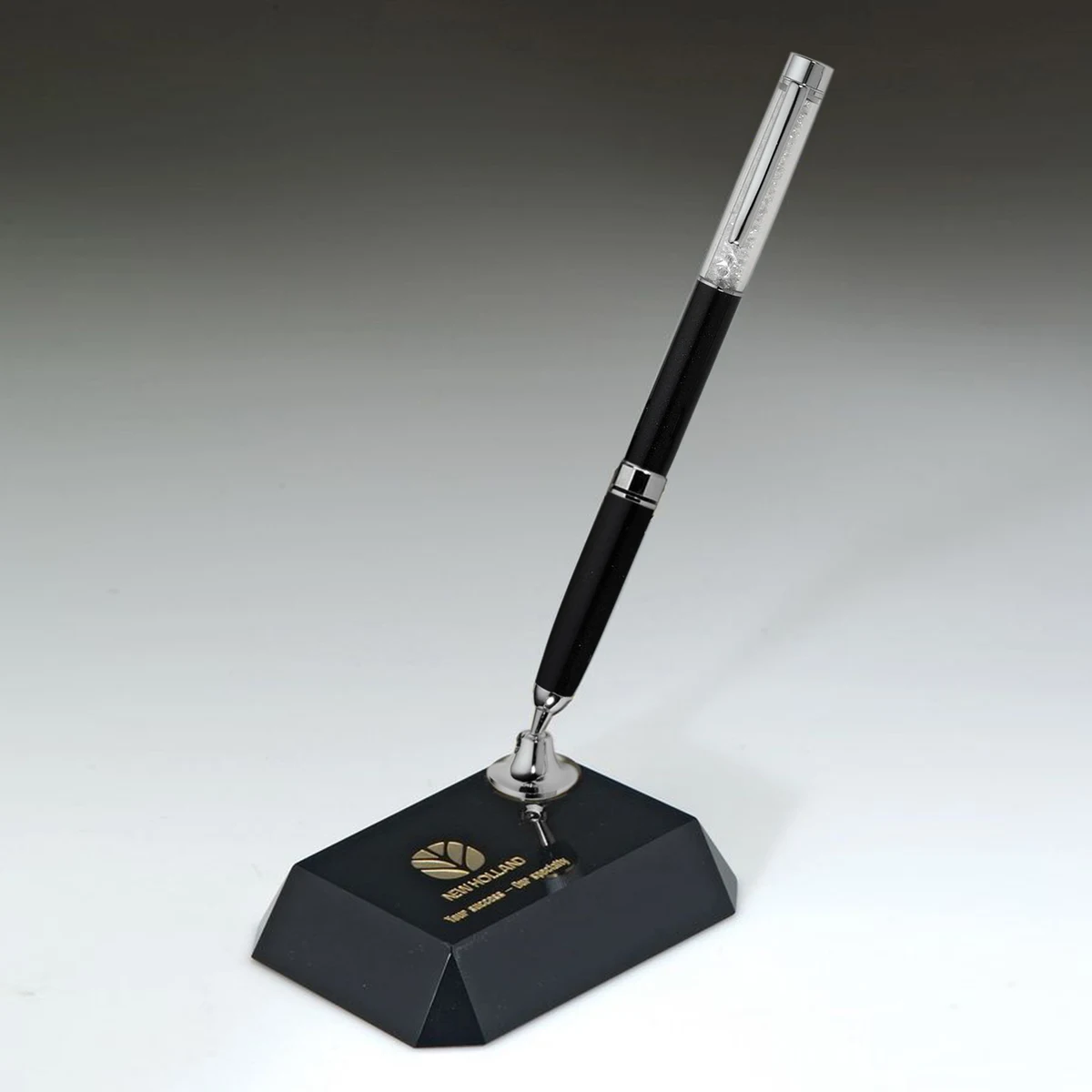 Black Crystal Pen Set w/ Black pen_D710CA 1