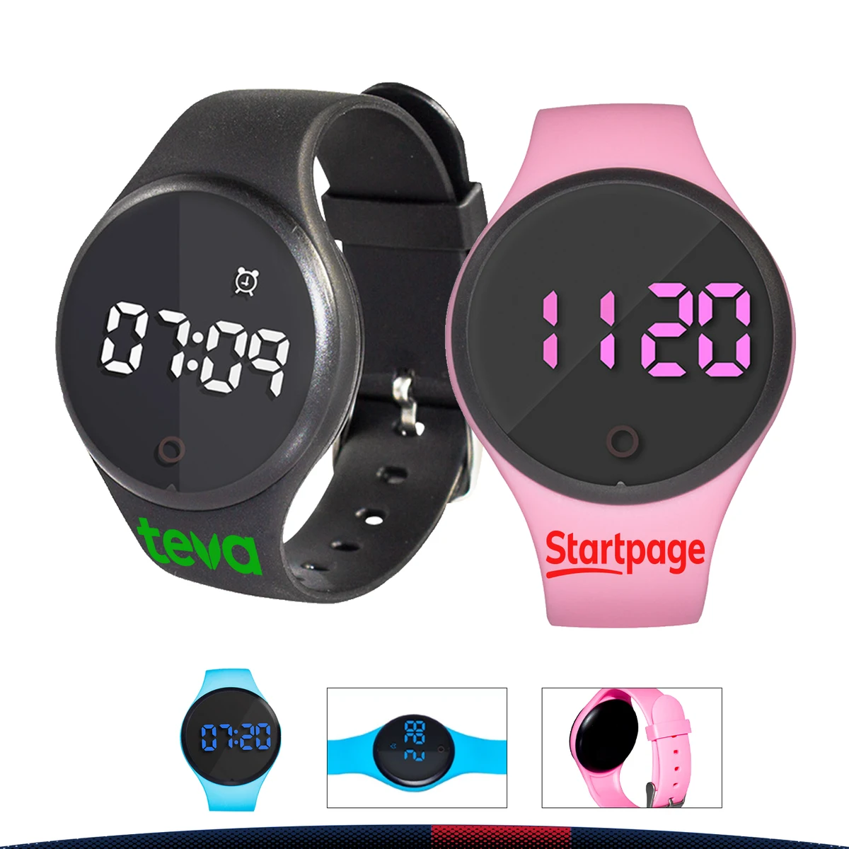 Thesa 3D Sensor Pedometer Watch 1