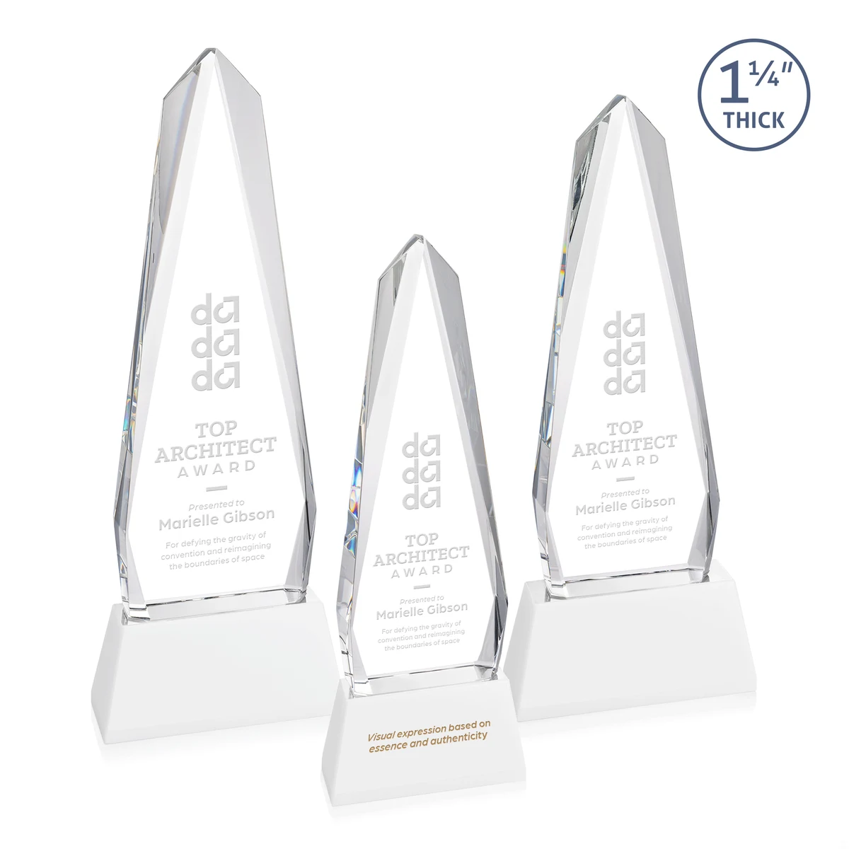 Cheswick Award on Entwhistle Base - White 1