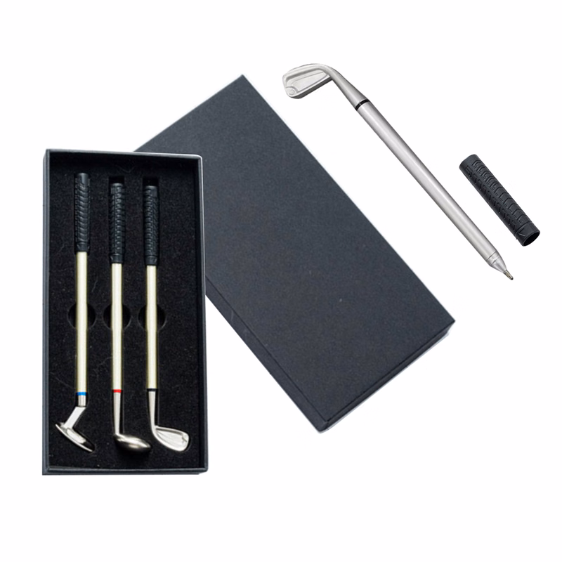 3pcs Golf Metal Ballpoint Pens