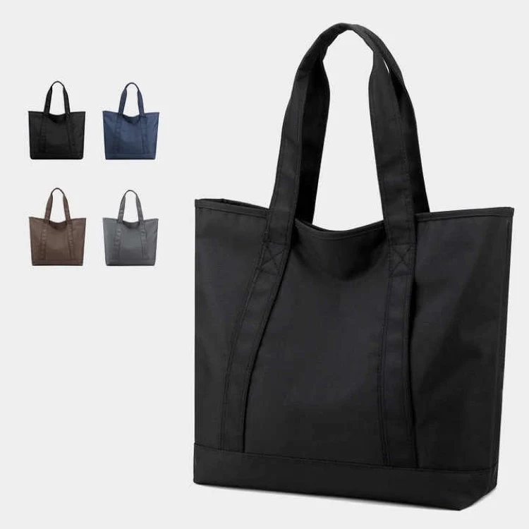 Large Capacity Tote Shoulder Bag, custom tote bag with logo imprint 1