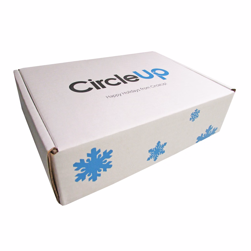 9" x 6 1/2" x 2 3/4" - B-Flute Outside Tuck Box