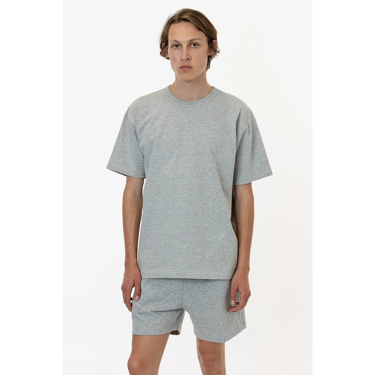 8 OZ S/S MOCK TWIST T-SHIRT 1