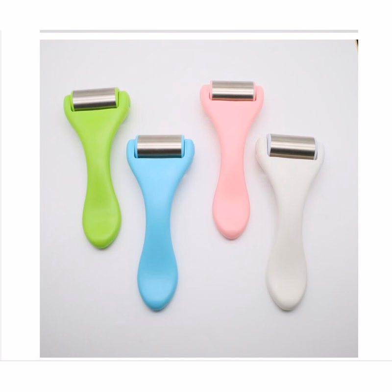 Removable Stainless Steel Facial Roller for Cooling Therapy