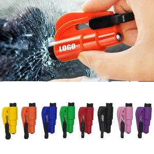 Multifunctional Emergency Hammer With Integrated Belt Cutter 1