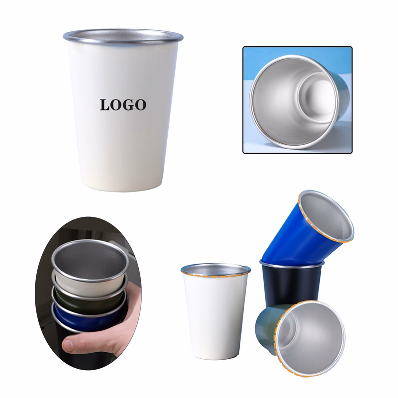 16 oz Stainless Steel Water Cup