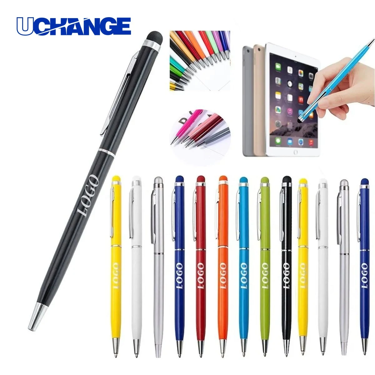 Custom Slim Metal Stylus Pen for Business & Touchscreen Use 1