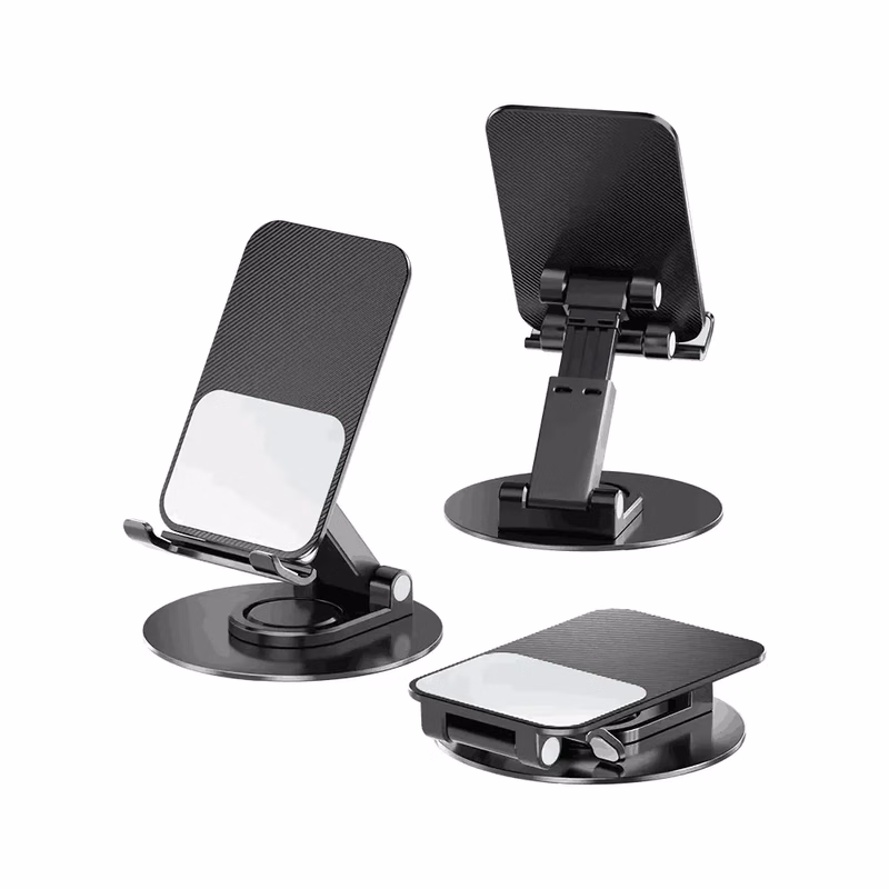Rotating Height Adjustable Cell Phone Stand for Desk