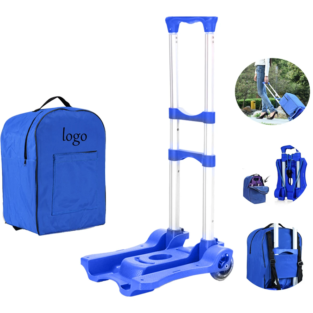 Foldable Luggage Cart 1