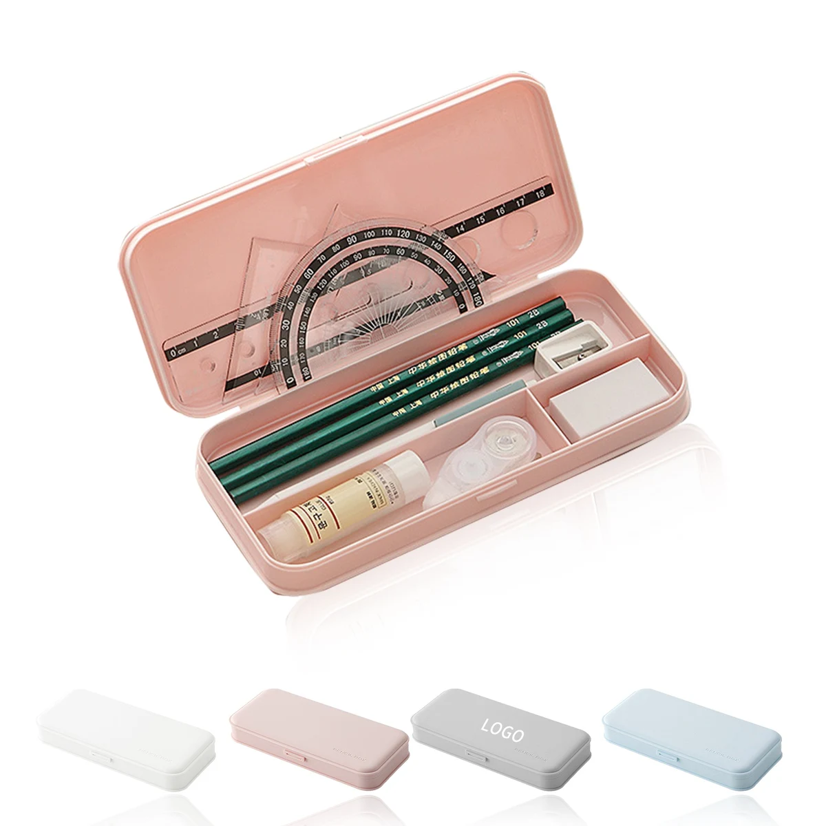 Macaron Color Single Layer Pencil Case 1