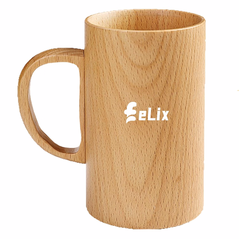 Japanese Wooden Horse Mug