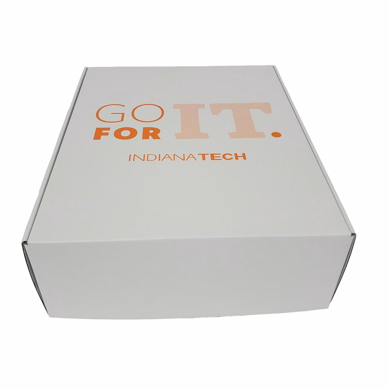 14" x 17 1/2" x 5 1/2" - E-Flute Outside Tuck Box