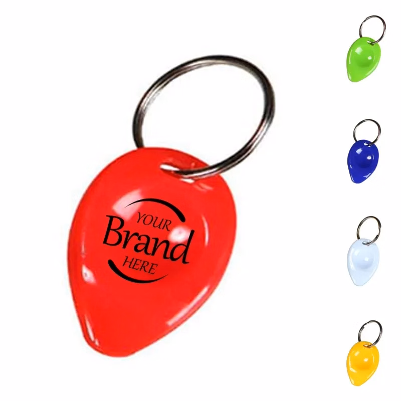 Mini Plastic Lottery Scraper Key Chain