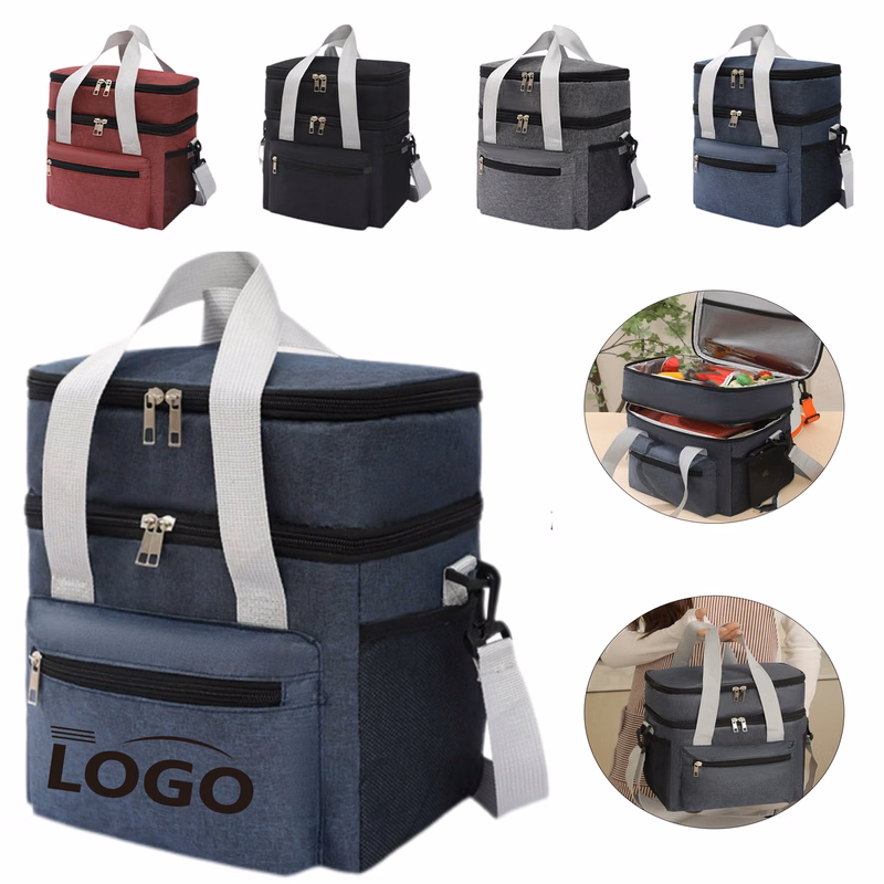 Dual-Layer Outdoor Picnic Bag