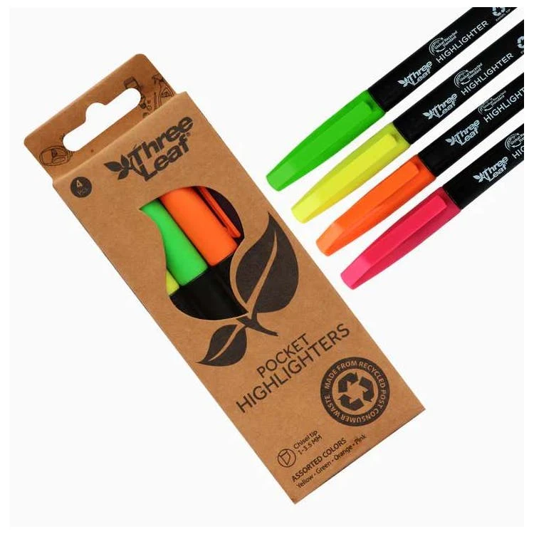 Highlighters - Assorted 4 Pack 1