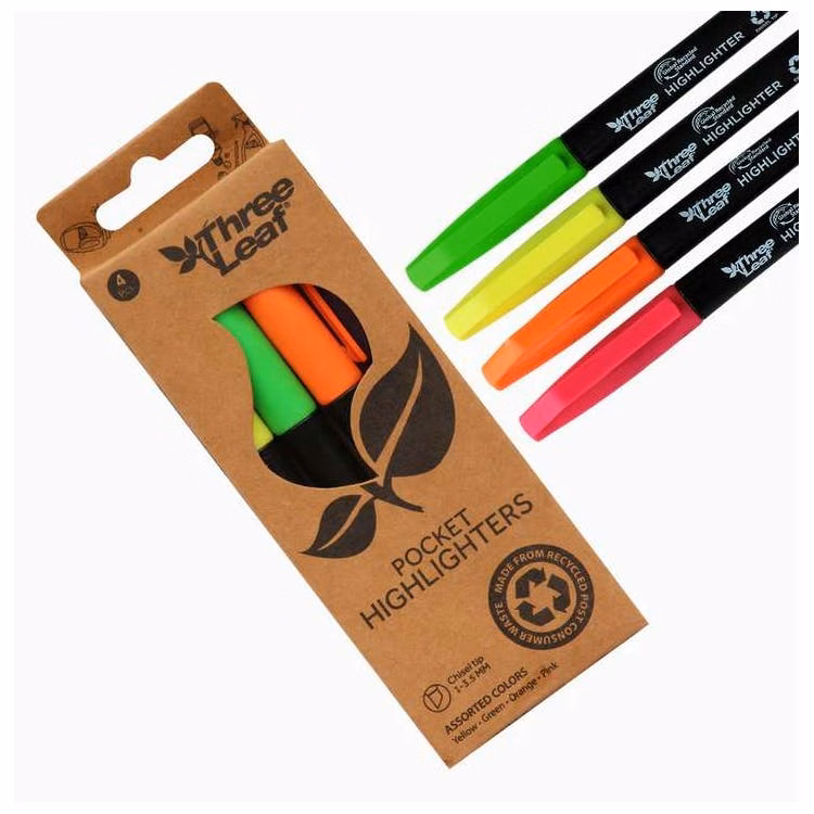 Highlighters - Assorted 4 Pack