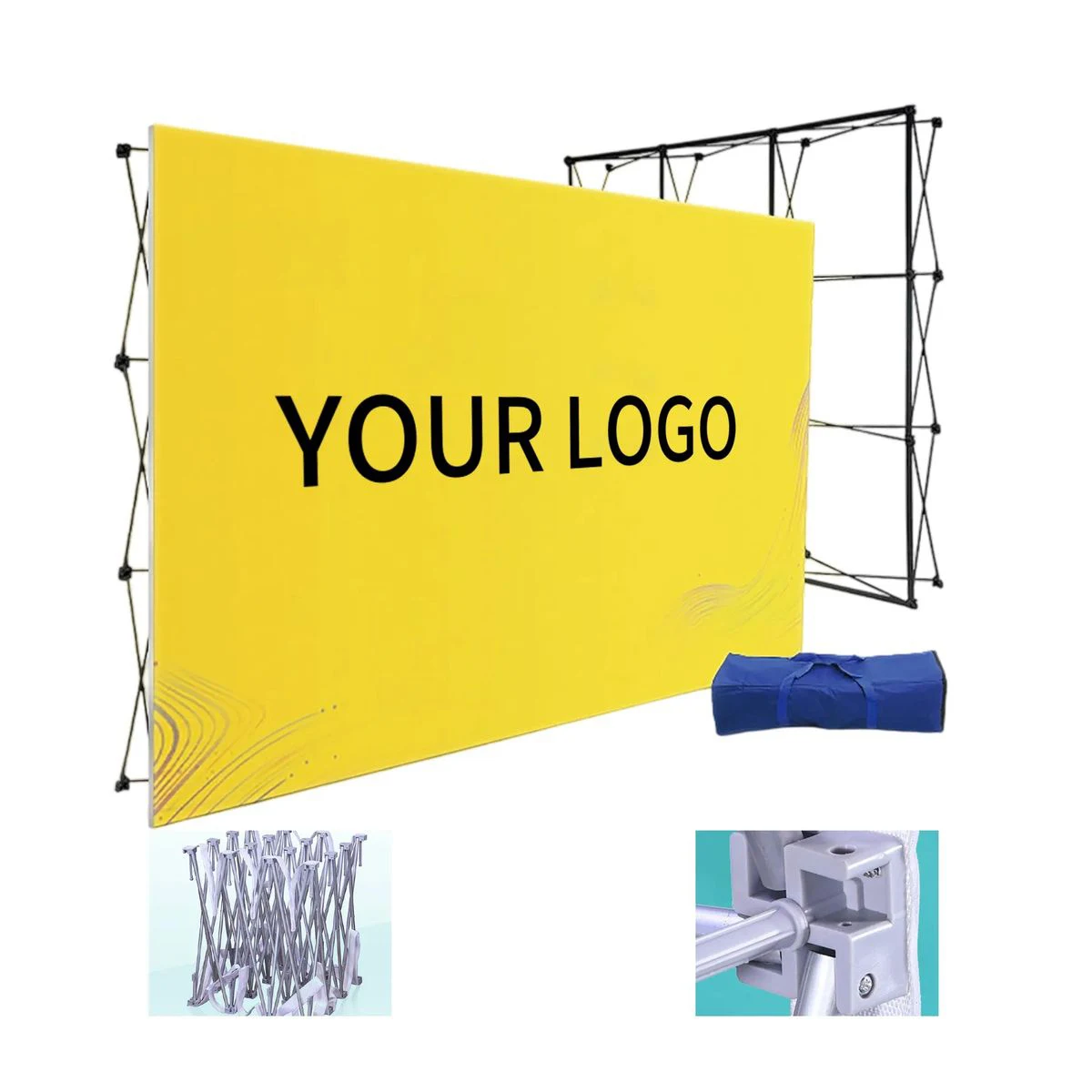 Portable Event Display Frame with Sublimation Print 1