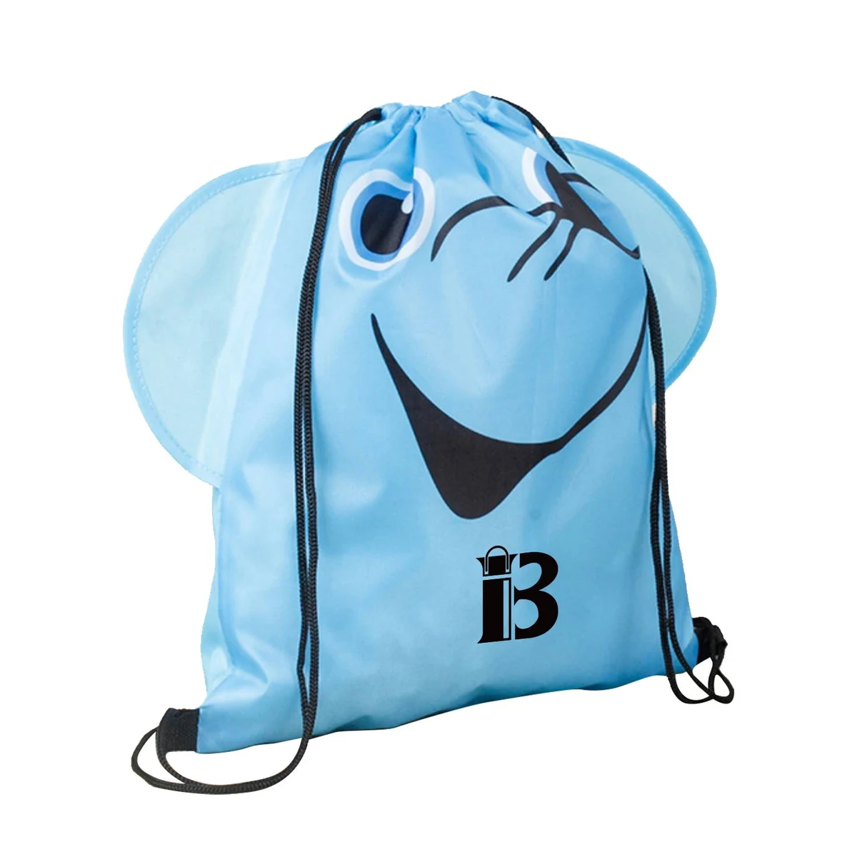 Creative Cartoon Animal Beach Drawstring Bag 1