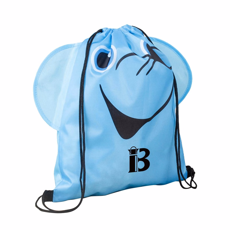 Creative Cartoon Animal Beach Drawstring Bag