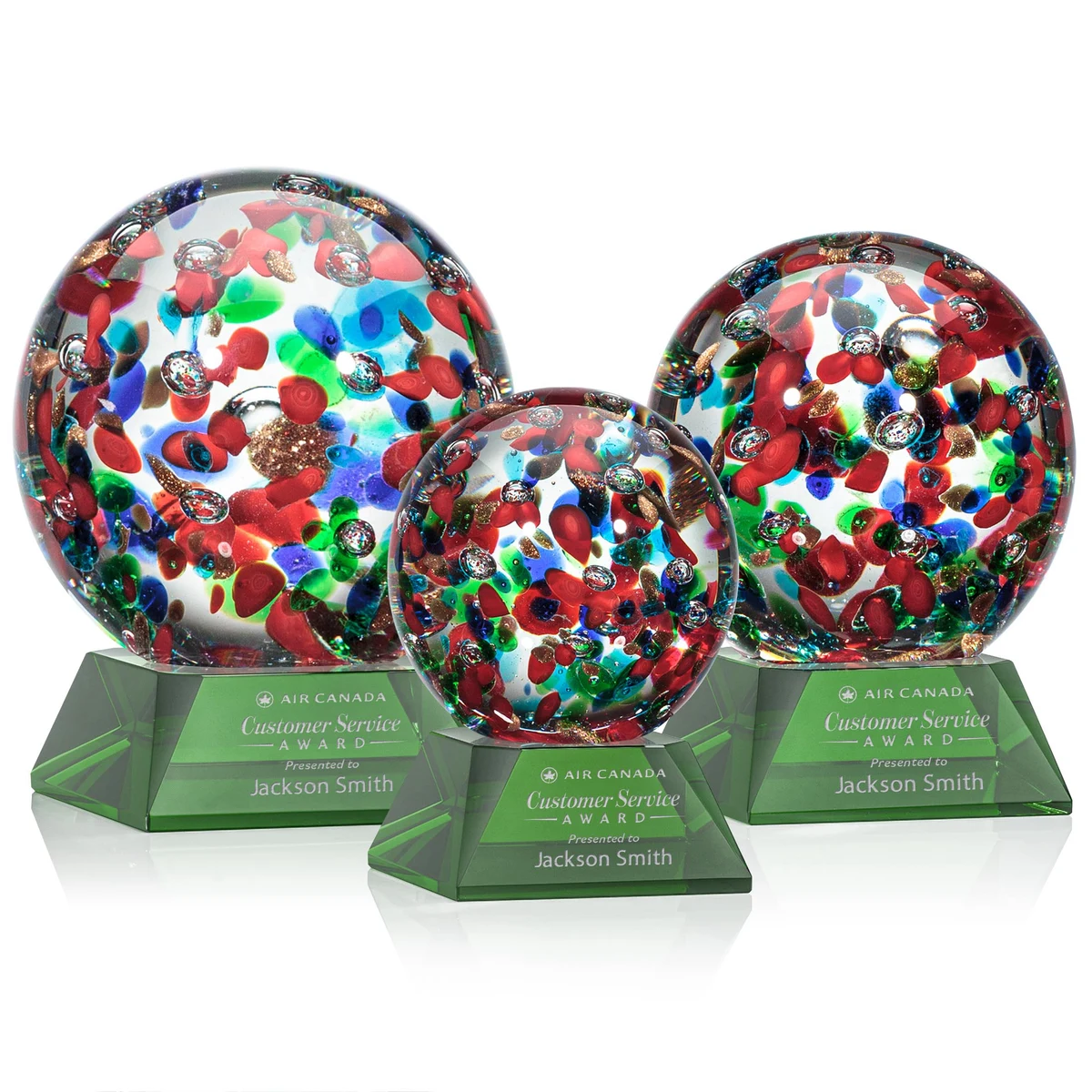 Fantasia Award on Sheffield Base - Green 1