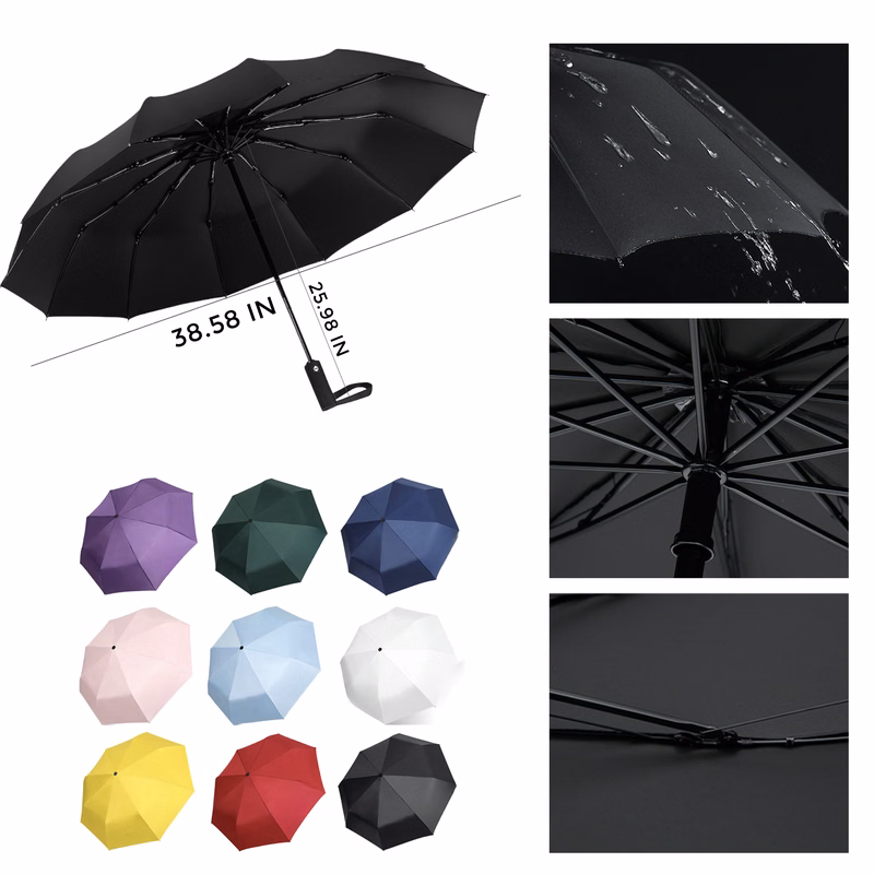 MOQ 10 PCS Compact Folding Umbrella