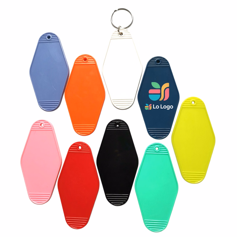 Hotel Keychain With Key Ring