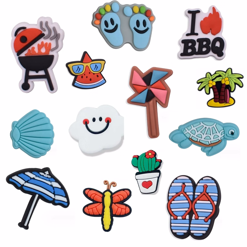 Custom PVC Clogs Shoes Charm Accessories